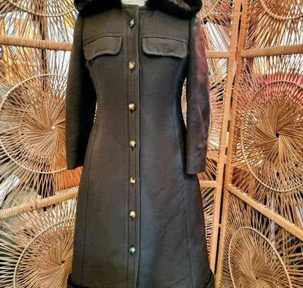 Vintage 80's International Charm Coat with Hood - Yatva