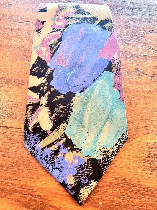 Vintage 80´s Italian Silk Tie - Yatva
