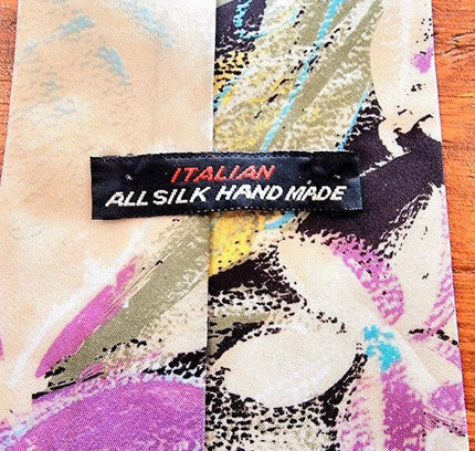 Vintage 80´s Italian Silk Tie - Yatva