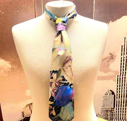 Vintage 80´s Italian Silk Tie - Yatva