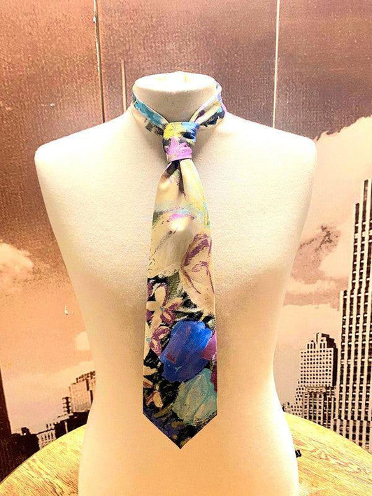 Vintage 80´s Italian Silk Tie - Yatva