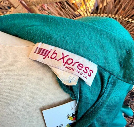 Vintage 80´s J.B Xpress peplum Dress - Yatva