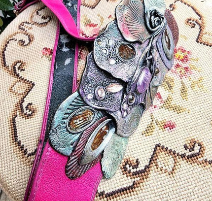 Vintage 80´s Jewelled Belt - Yatva