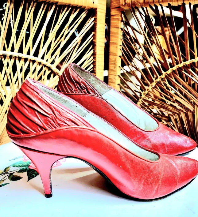 Vintage 80's Kienza Laure Shoes - Yatva