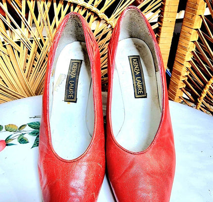 Vintage 80's Kienza Laure Shoes - Yatva