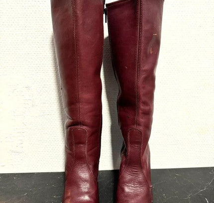 Vintage 80s knee high boots - Yatva