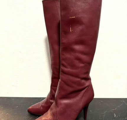 Vintage 80s knee high boots - Yatva