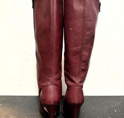 Vintage 80s knee high boots - Yatva