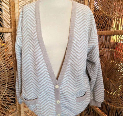 Vintage 80's Knit Cardigan - Yatva
