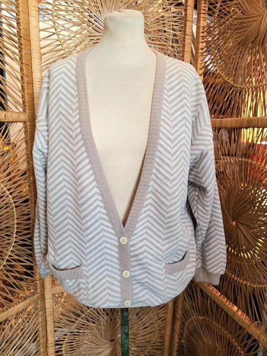 Vintage 80's Knit Cardigan - Yatva