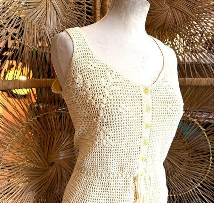 Vintage 80´s Knitted Top - Yatva