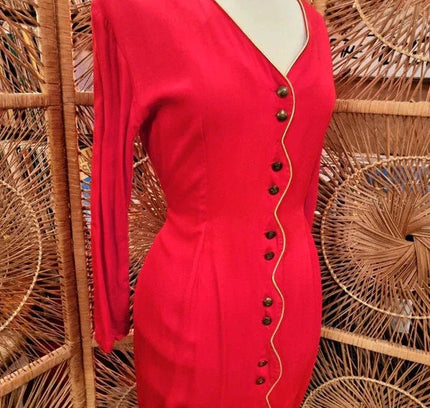 Vintage 80's La Belle Dress - Yatva