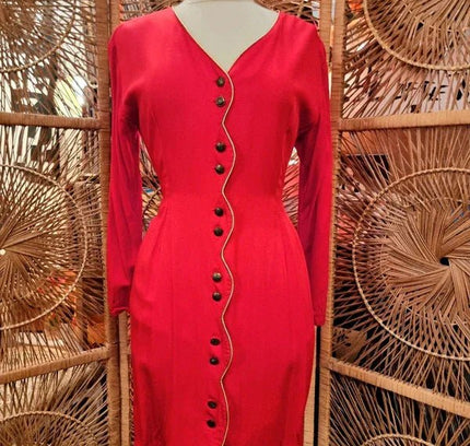 Vintage 80's La Belle Dress - Yatva