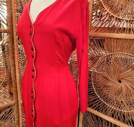 Vintage 80's La Belle Dress - Yatva