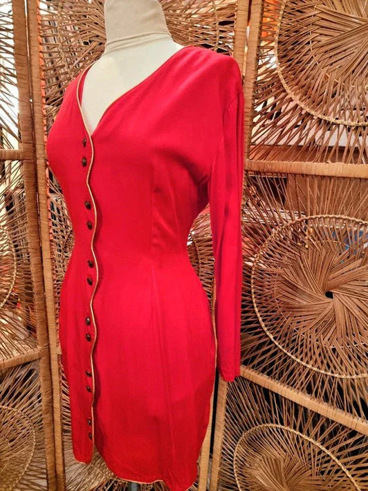 Vintage 80's La Belle Dress - Yatva
