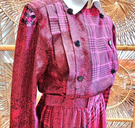 Vintage 80's La Mode Smarti Style Dress - Yatva