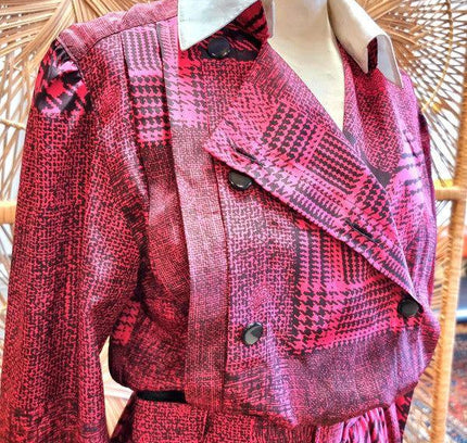 Vintage 80's La Mode Smarti Style Dress - Yatva