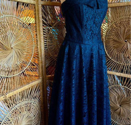 Vintage 80s Lace Dress - Yatva