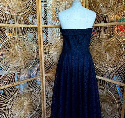 Vintage 80s Lace Dress - Yatva