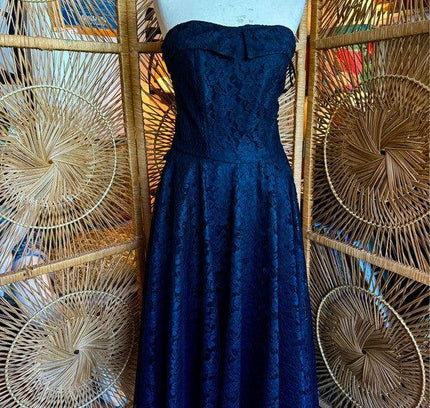 Vintage 80s Lace Dress - Yatva
