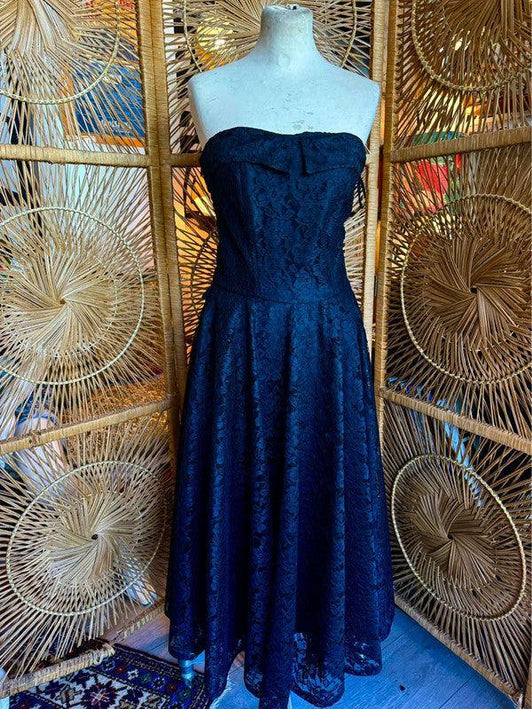 Vintage 80s Lace Dress - Yatva