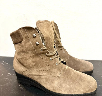 Vintage 80's Lace up Ankle Boots - Yatva