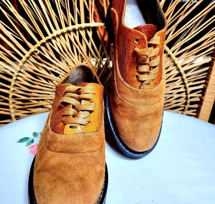 Vintage 80's Lace up Shoes - Yatva