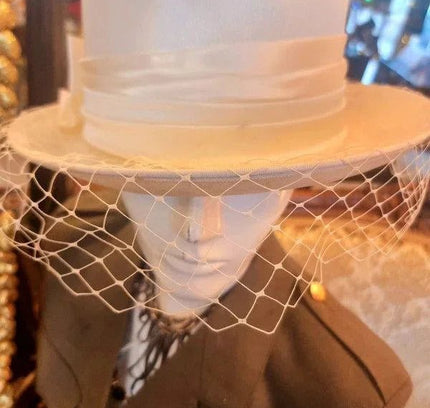 Vintage 80's Ladies Vintage Bowler Styled Hat - Yatva
