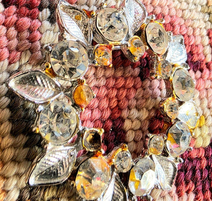 Vintage 80's Leaf Brooch - Yatva