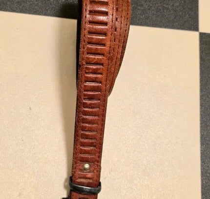 Vintage 80s Leather Belt - Yatva