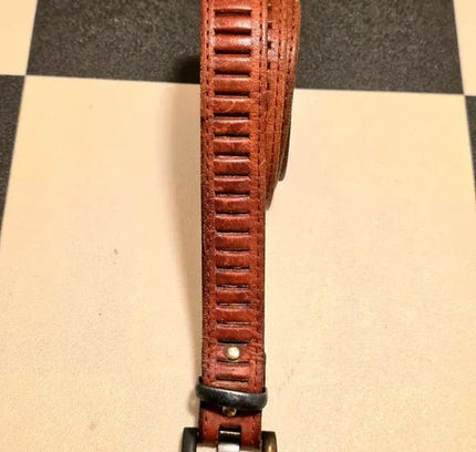 Vintage 80s Leather Belt - Yatva