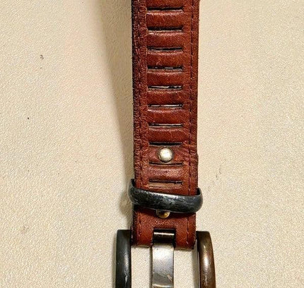 Vintage 80s Leather Belt - Yatva