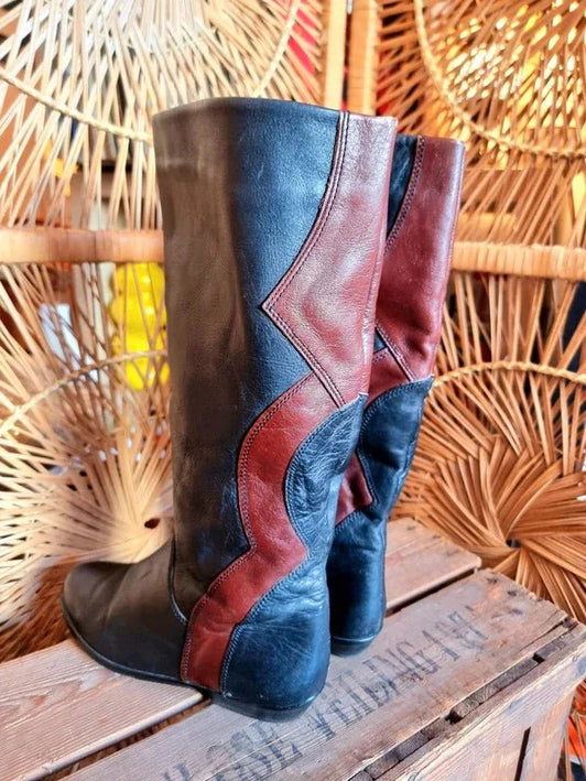 Vintage 80’s Leather Boots - Yatva