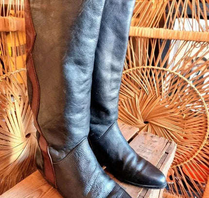 Vintage 80’s Leather Boots - Yatva