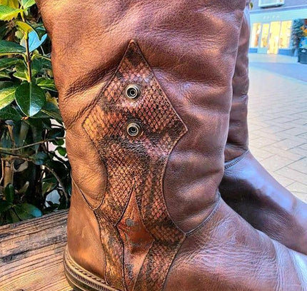 Vintage 80´s Leather Boots - Yatva