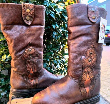 Vintage 80´s Leather Boots - Yatva