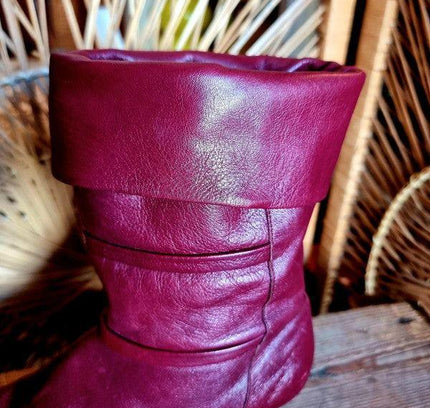 Vintage 80s Leather Boots - Yatva