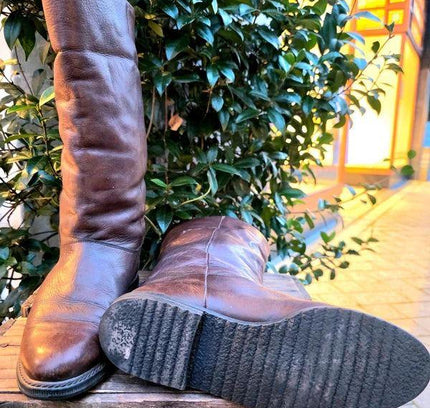 Vintage 80´s Leather Boots - Yatva