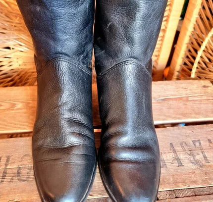 Vintage 80’s Leather Boots - Yatva