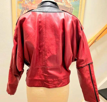 Vintage 80's Leather Jacket - Yatva