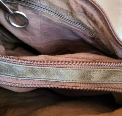 Vintage 80's Leather Patchwork Shoulder bag - Yatva