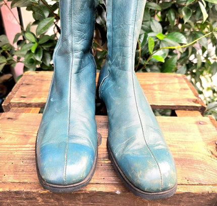 Vintage 80's Leather Shoes - Yatva