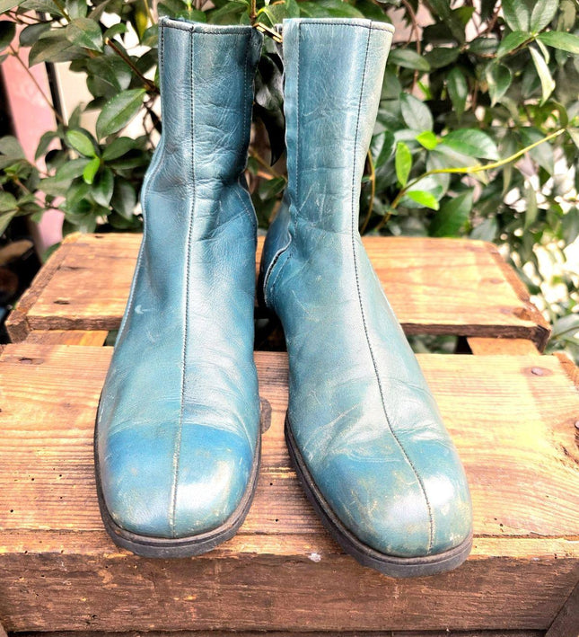 Vintage 80's Leather Shoes - Yatva