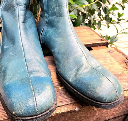 Vintage 80's Leather Shoes - Yatva