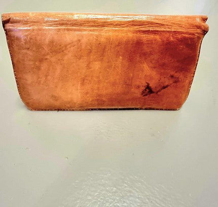 Vintage 80's Leather Shoulder Bag - Yatva