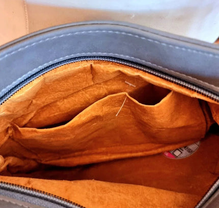 Vintage 80's Leather Shoulder Bag - Yatva