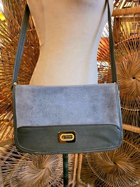 Vintage 80s Leather Shoulder Bag - Yatva