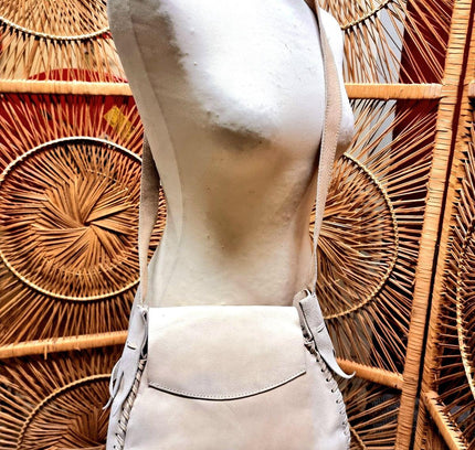 Vintage 80's Leather Shoulder bag - Yatva