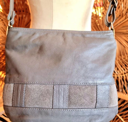 Vintage 80's Leather Shoulder Bag - Yatva
