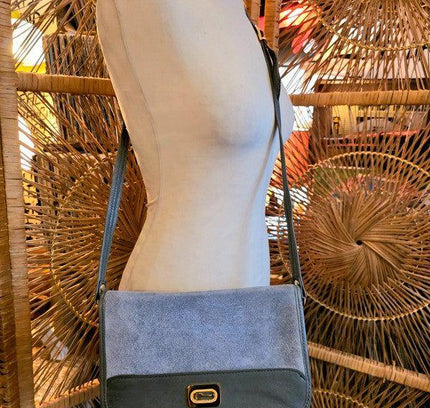 Vintage 80s Leather Shoulder Bag - Yatva